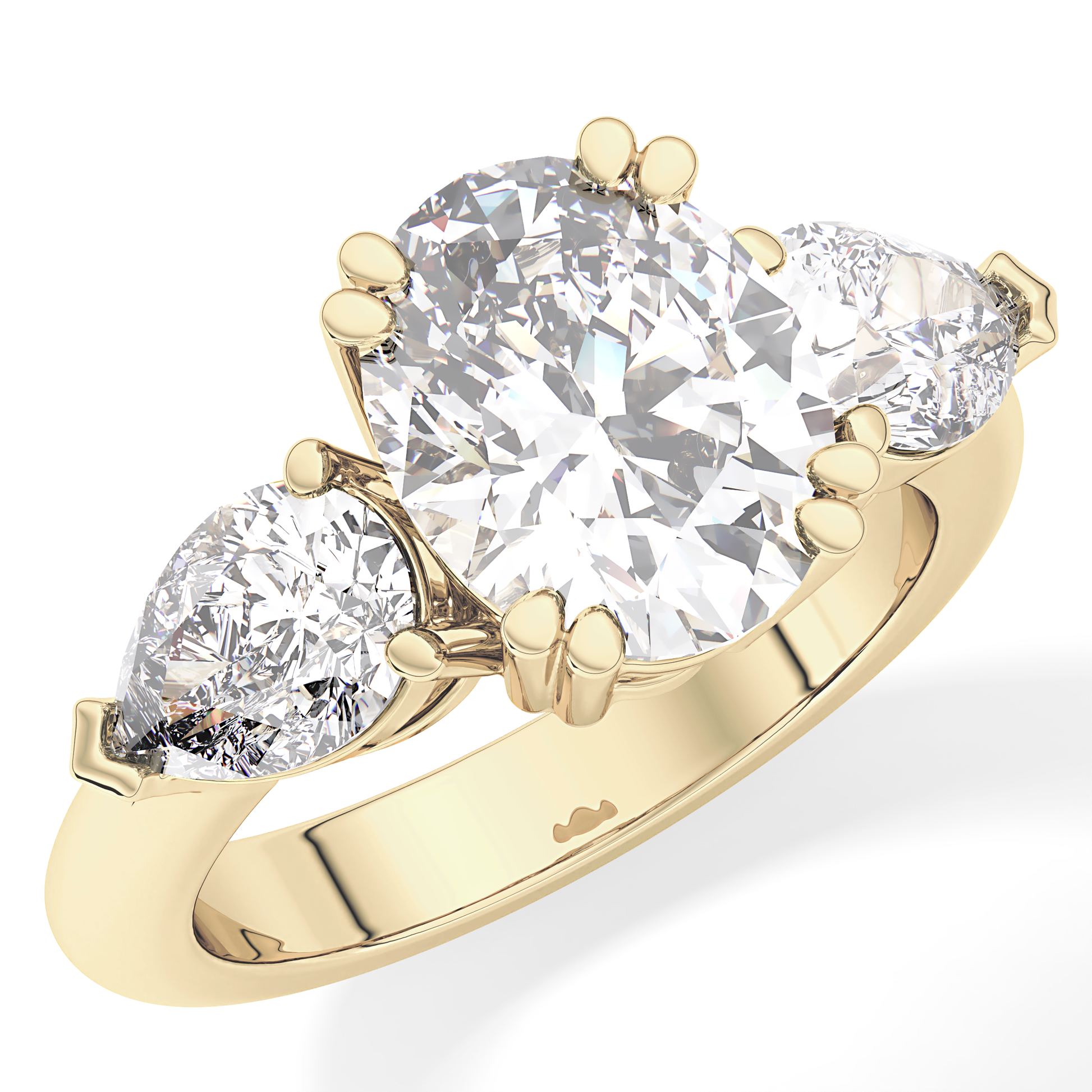 Princess Solitaire Lab Grown Diamond Engagement Ring