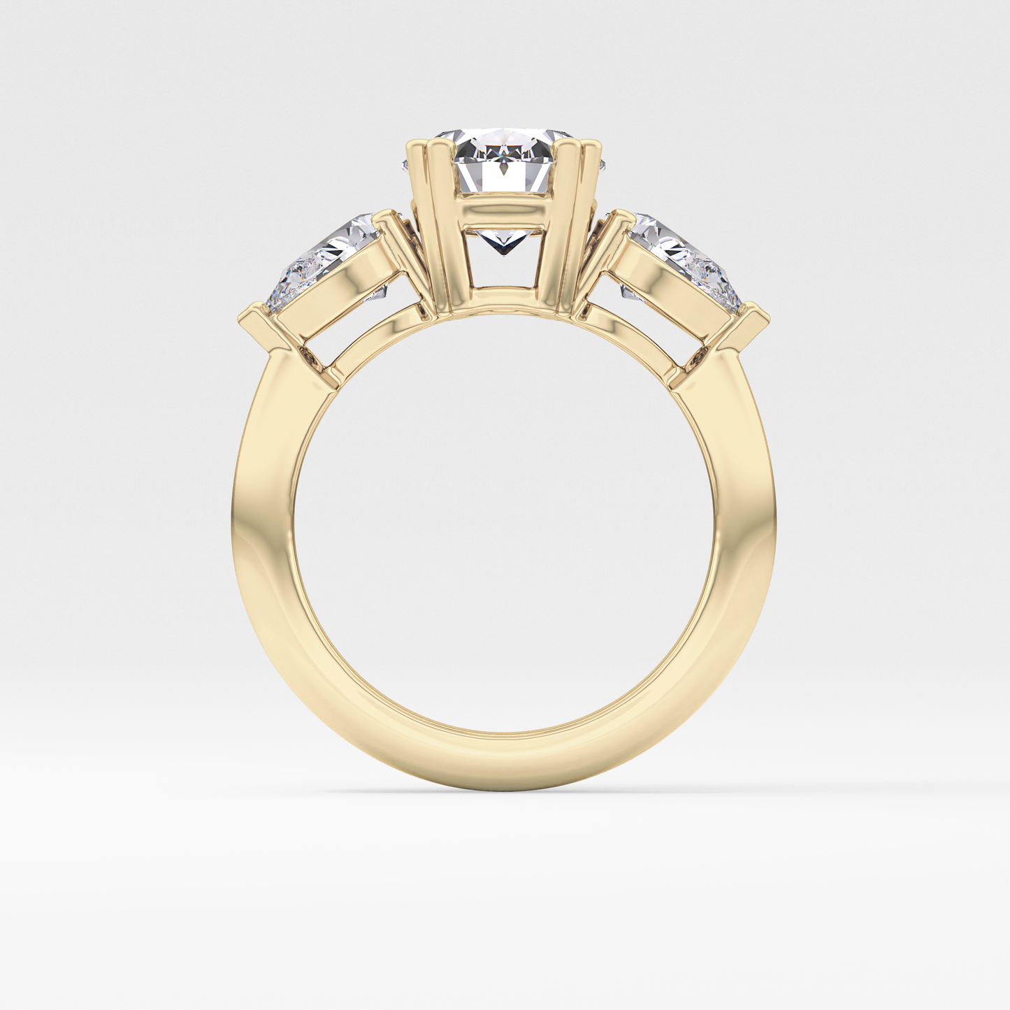 Princess Solitaire Lab Grown Diamond Engagement Ring