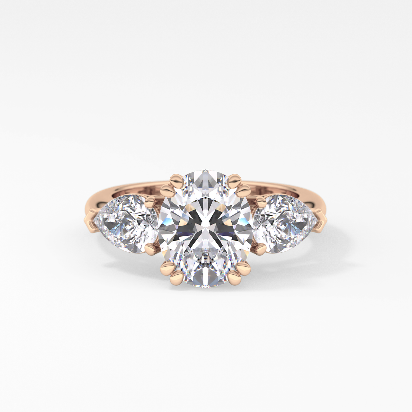 Princess Solitaire Lab Grown Diamond Engagement Ring