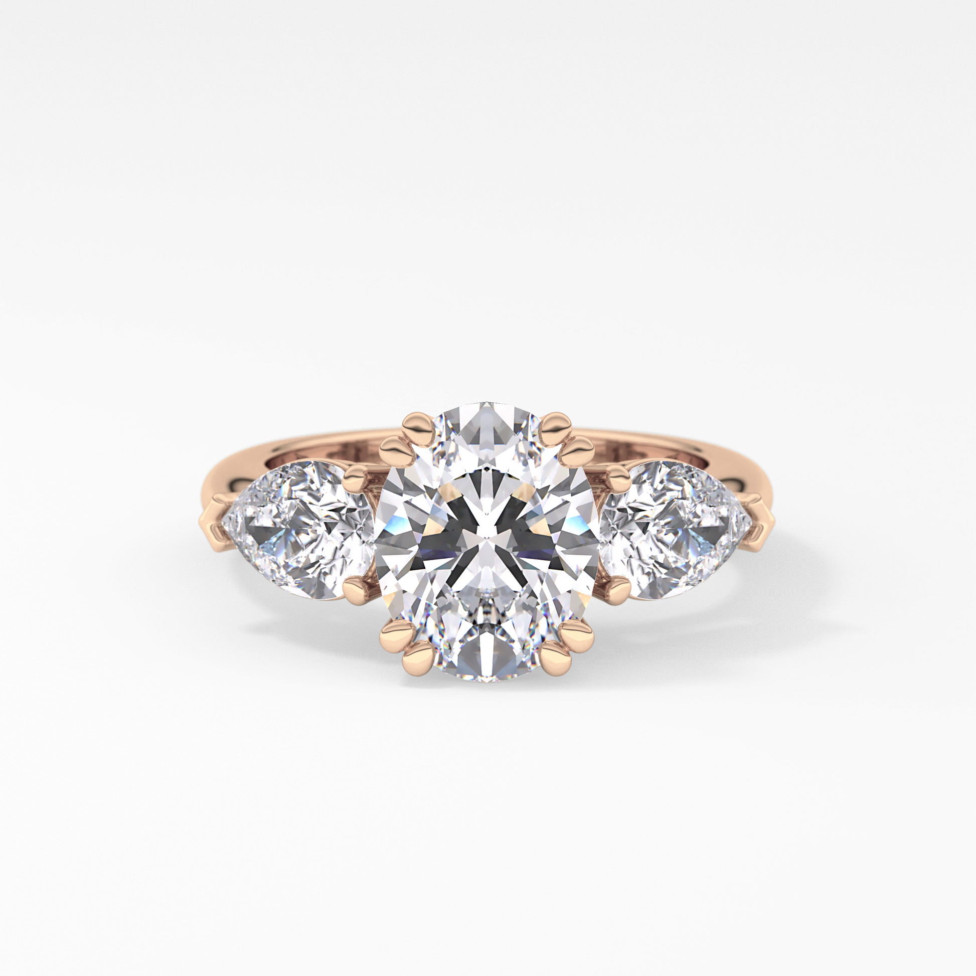 Princess Solitaire Lab Grown Diamond Engagement Ring