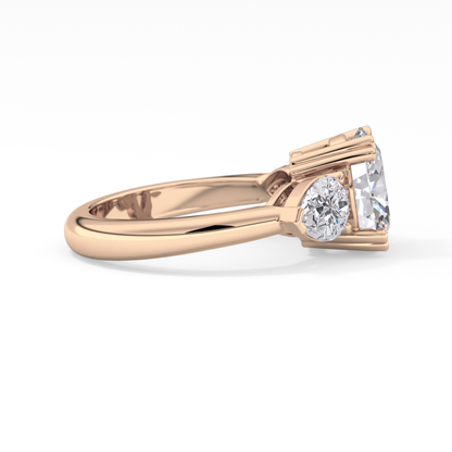 Princess Solitaire Lab Grown Diamond Engagement Ring