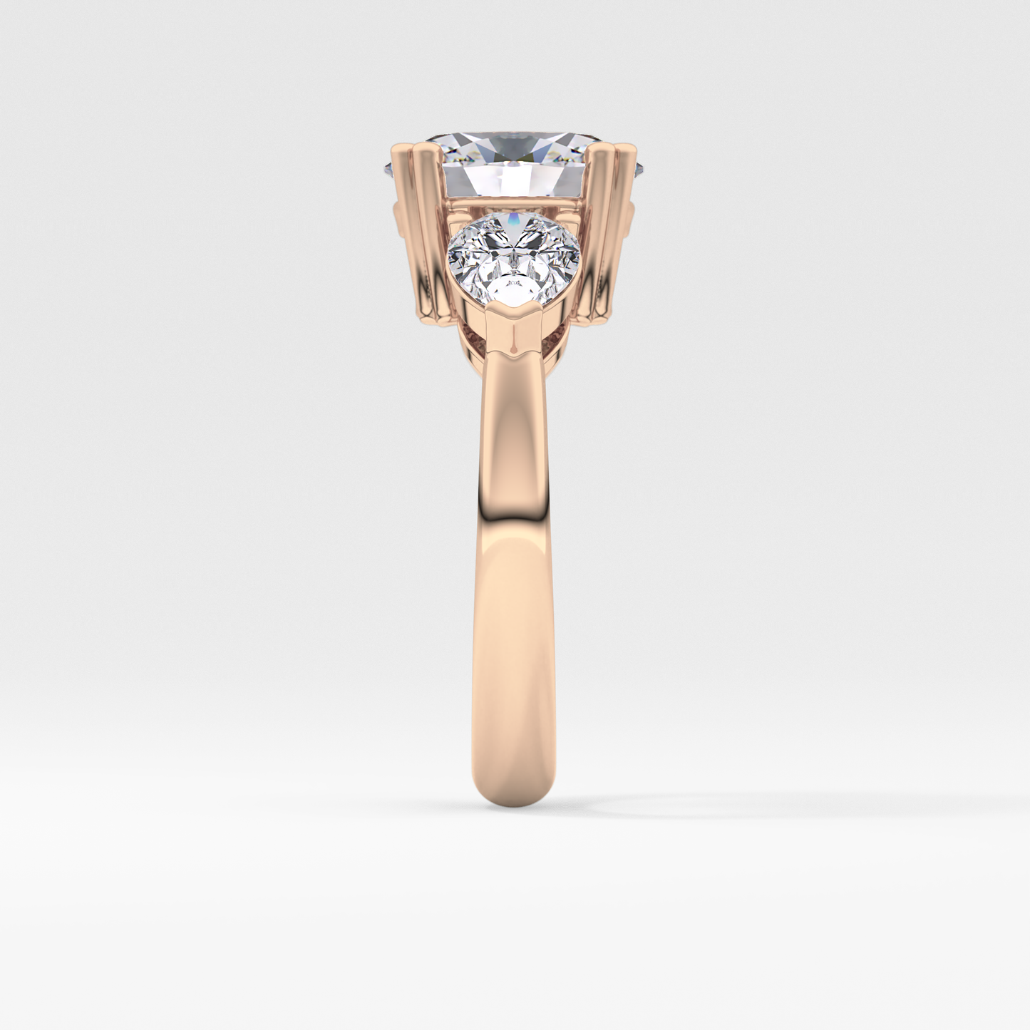 Princess Solitaire Lab Grown Diamond Engagement Ring