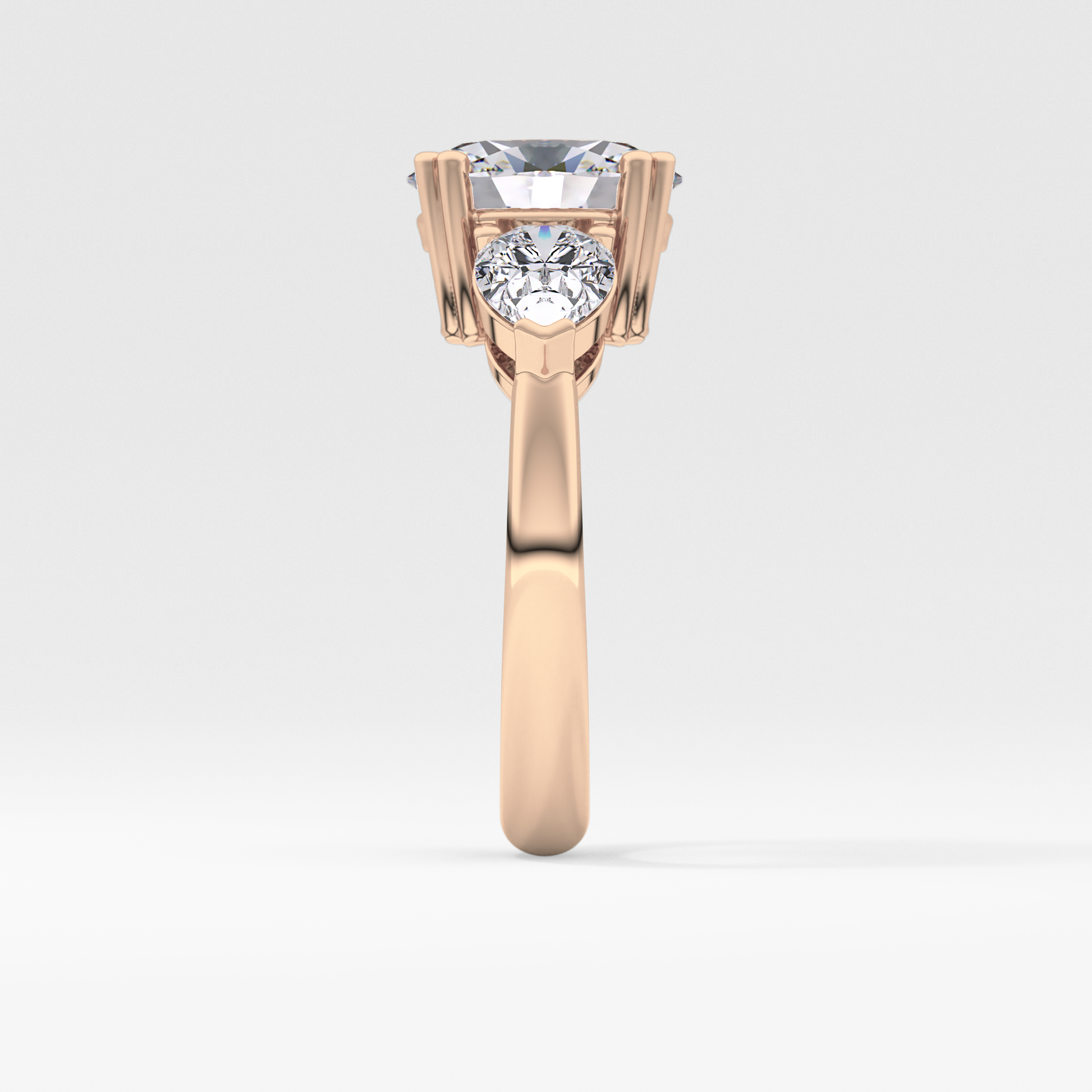 Princess Solitaire Lab Grown Diamond Engagement Ring