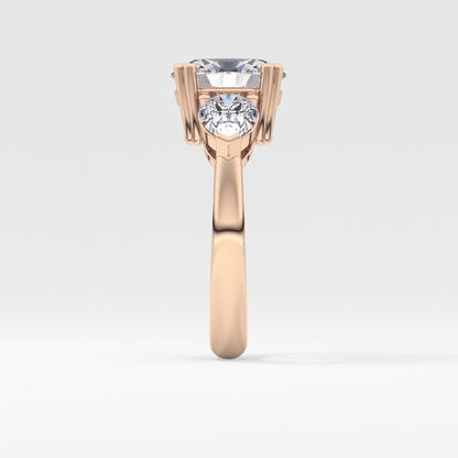 Princess Solitaire Lab Grown Diamond Engagement Ring