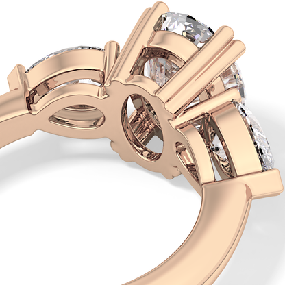 Princess Solitaire Lab Grown Diamond Engagement Ring