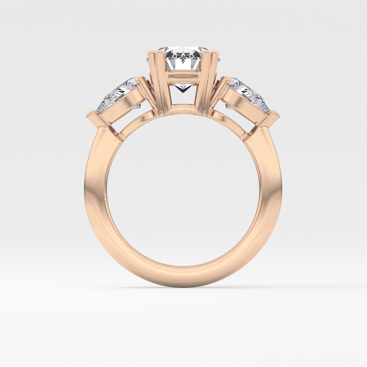 Princess Solitaire Lab Grown Diamond Engagement Ring