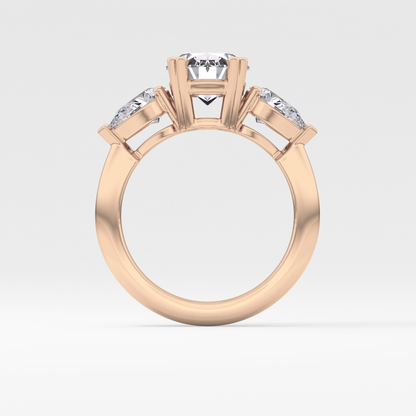 Princess Solitaire Lab Grown Diamond Engagement Ring