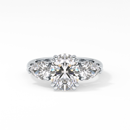 Princess Solitaire Lab Grown Diamond Engagement Ring