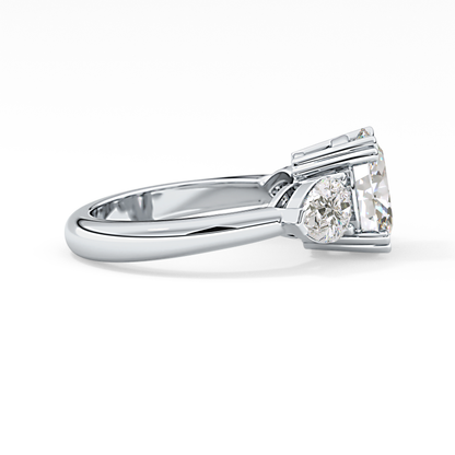 Princess Solitaire Lab Grown Diamond Engagement Ring