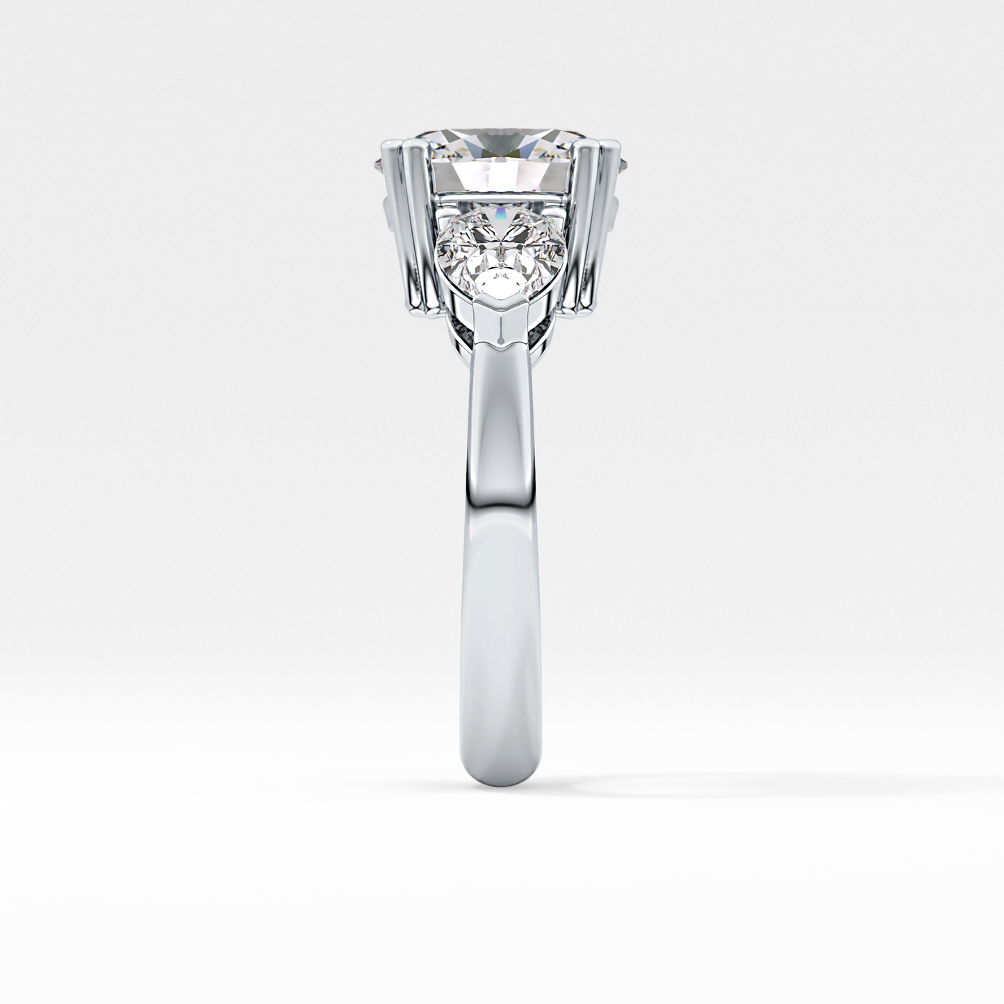 Princess Solitaire Lab Grown Diamond Engagement Ring