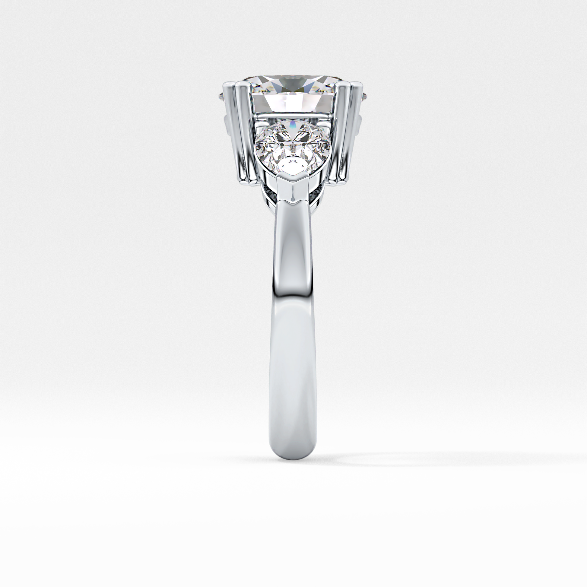 Princess Solitaire Lab Grown Diamond Engagement Ring