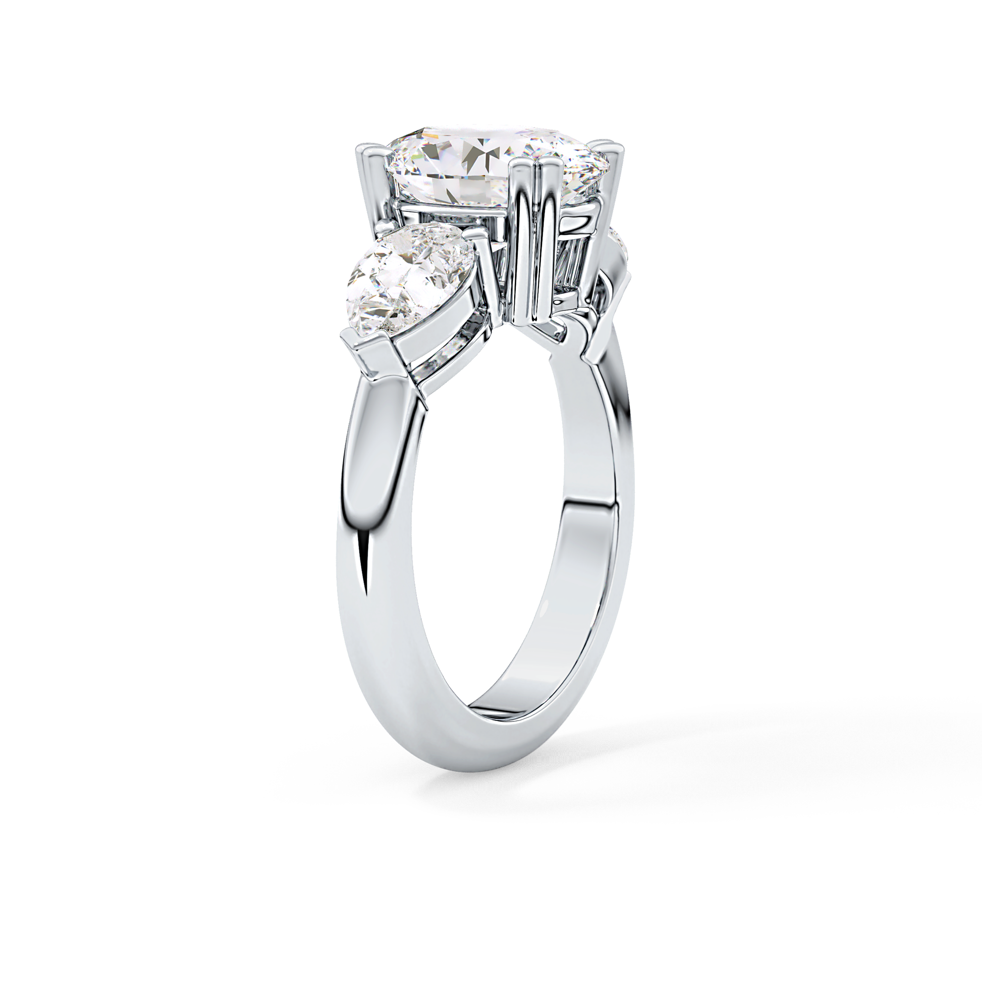 Princess Solitaire Lab Grown Diamond Engagement Ring