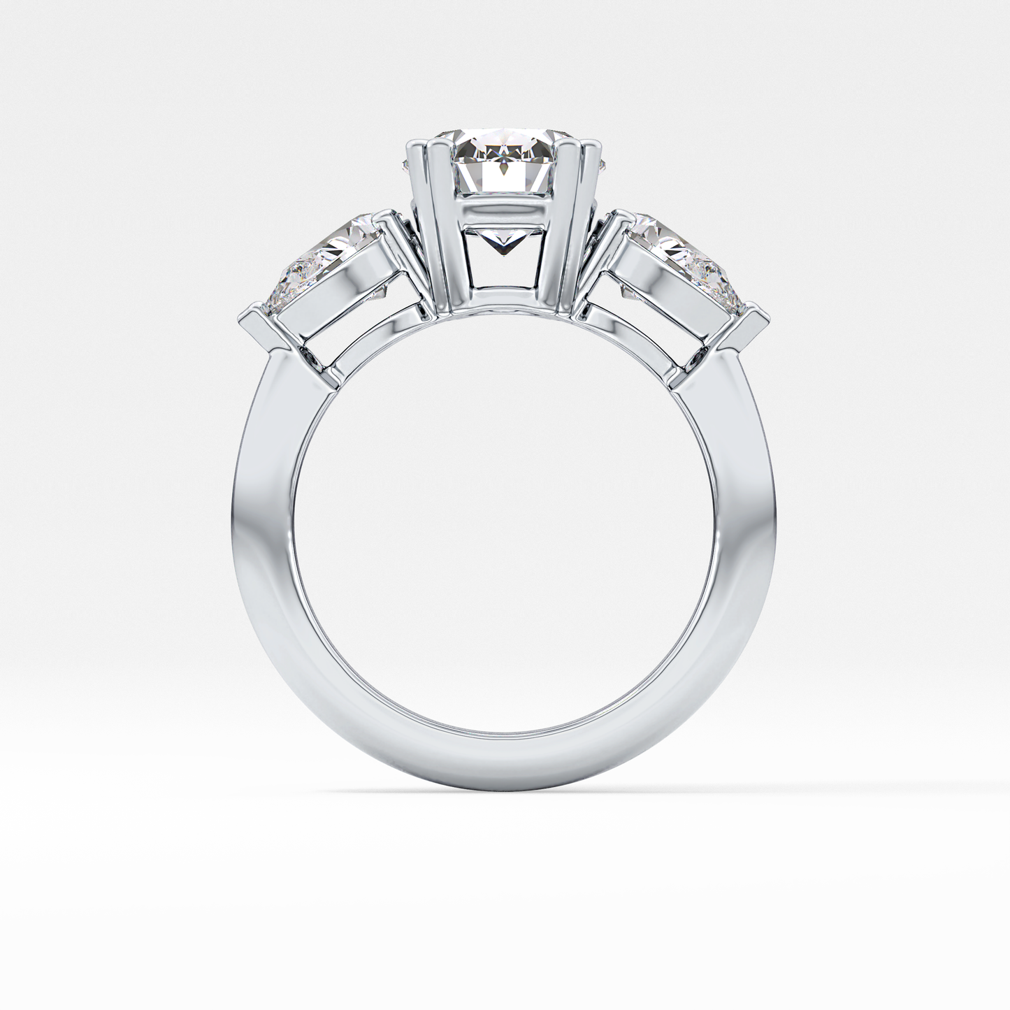 Princess Solitaire Lab Grown Diamond Engagement Ring