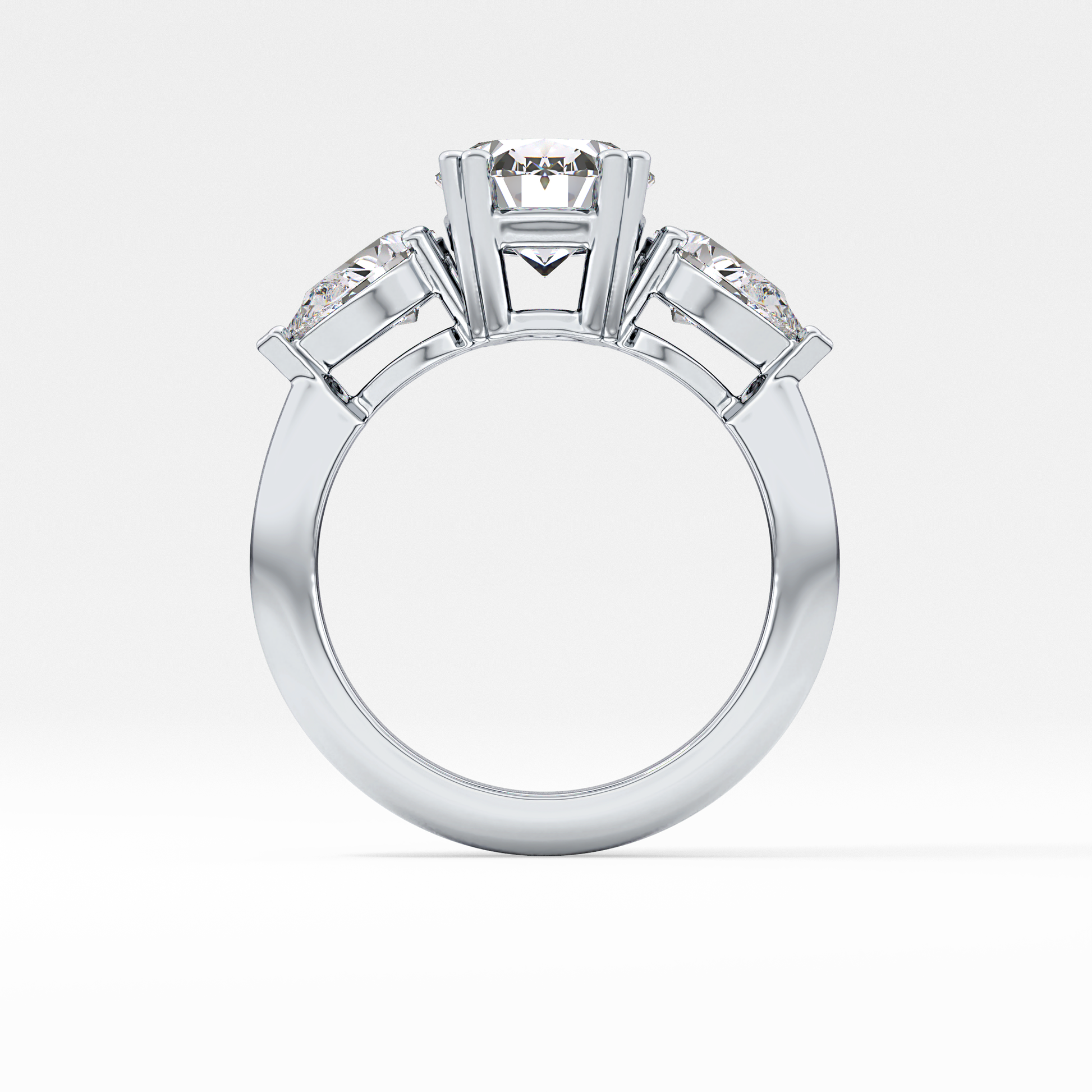 Princess Solitaire Lab Grown Diamond Engagement Ring