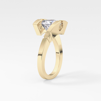 Princess Solitaire Lab Grown Diamond Engagement Ring