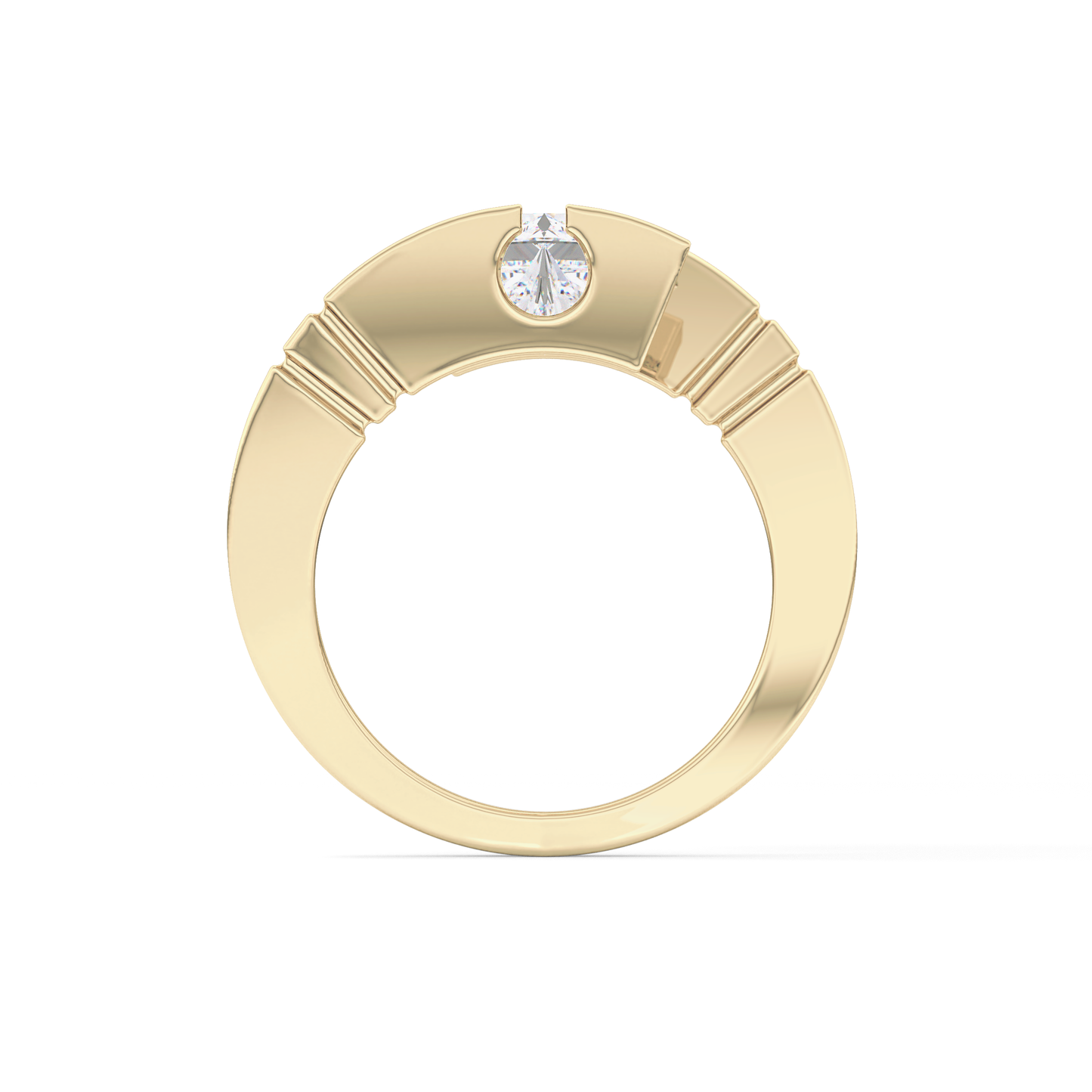 Princess Solitaire Lab Grown Diamond Engagement Ring