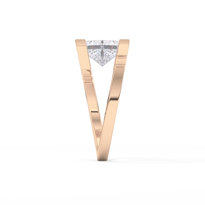 Princess Solitaire Lab Grown Diamond Engagement Ring