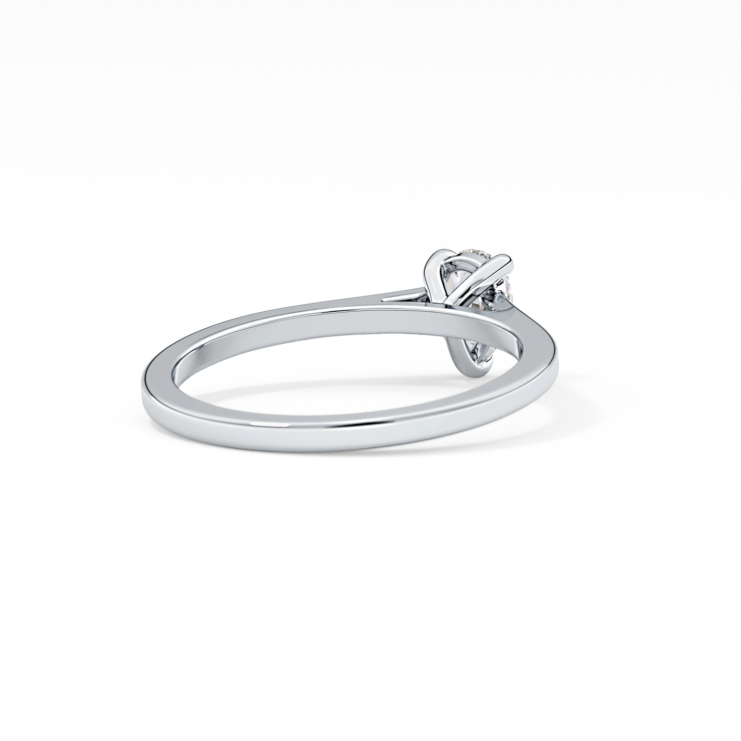 Pear 0.35 Solitaire Lab Grown Diamond Engagement Ring