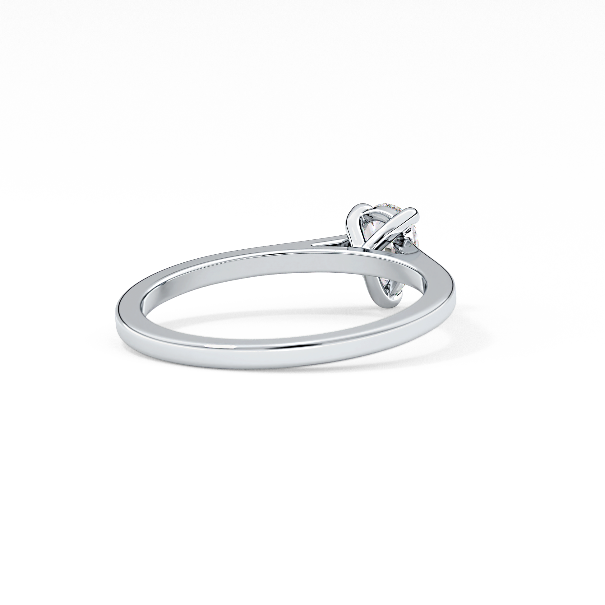 Pear 0.35 Solitaire Lab Grown Diamond Engagement Ring