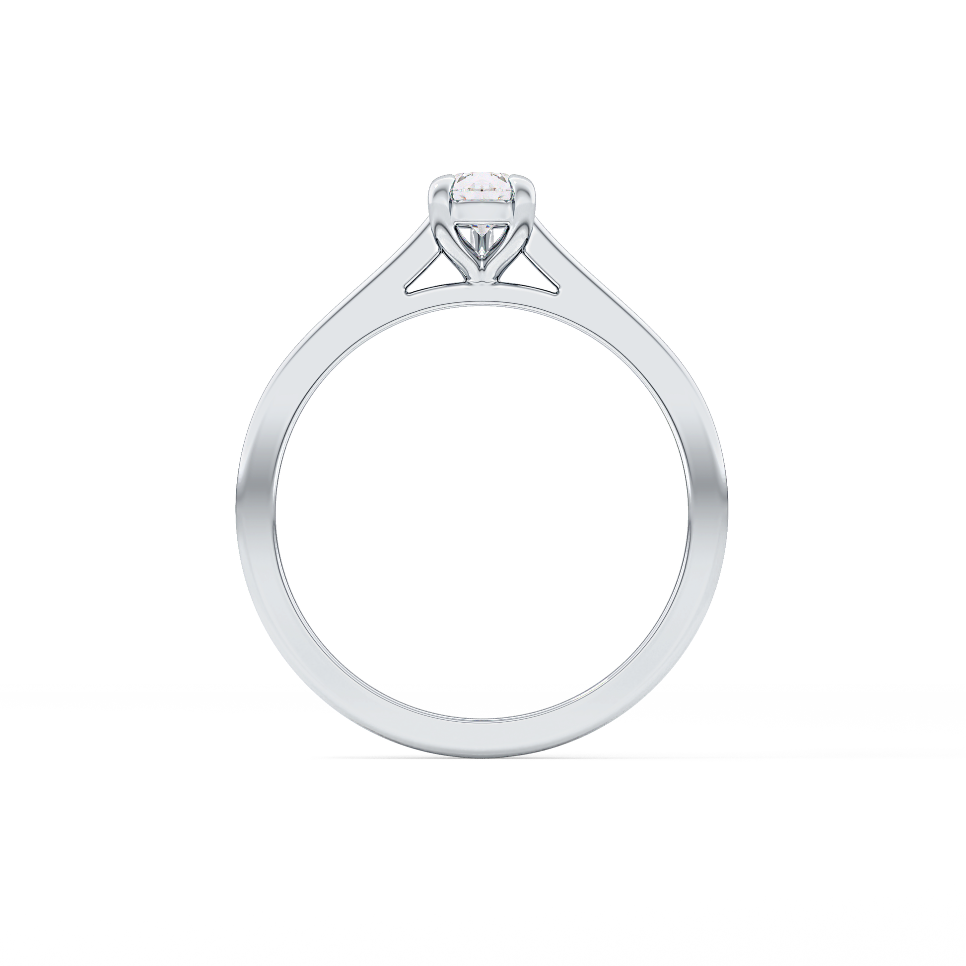 Pear 0.35 Solitaire Lab Grown Diamond Engagement Ring