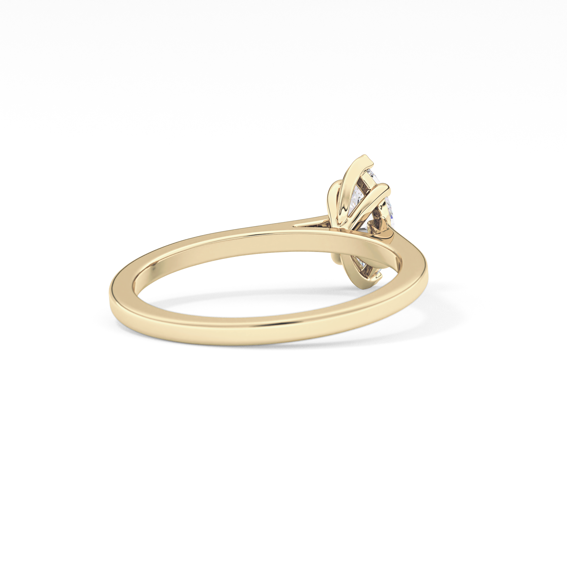 Marquise Solitaire Lab Grown Diamond Engagement Ring