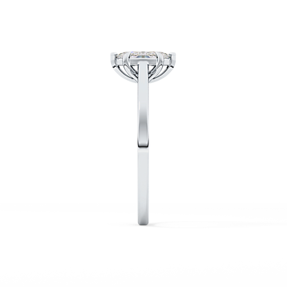 Marquise Solitaire Lab Grown Diamond Engagement Ring