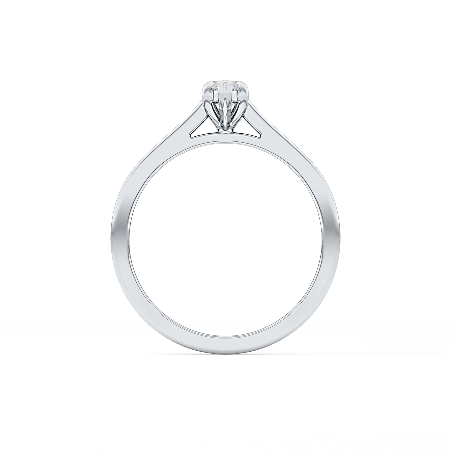 Marquise Solitaire Lab Grown Diamond Engagement Ring