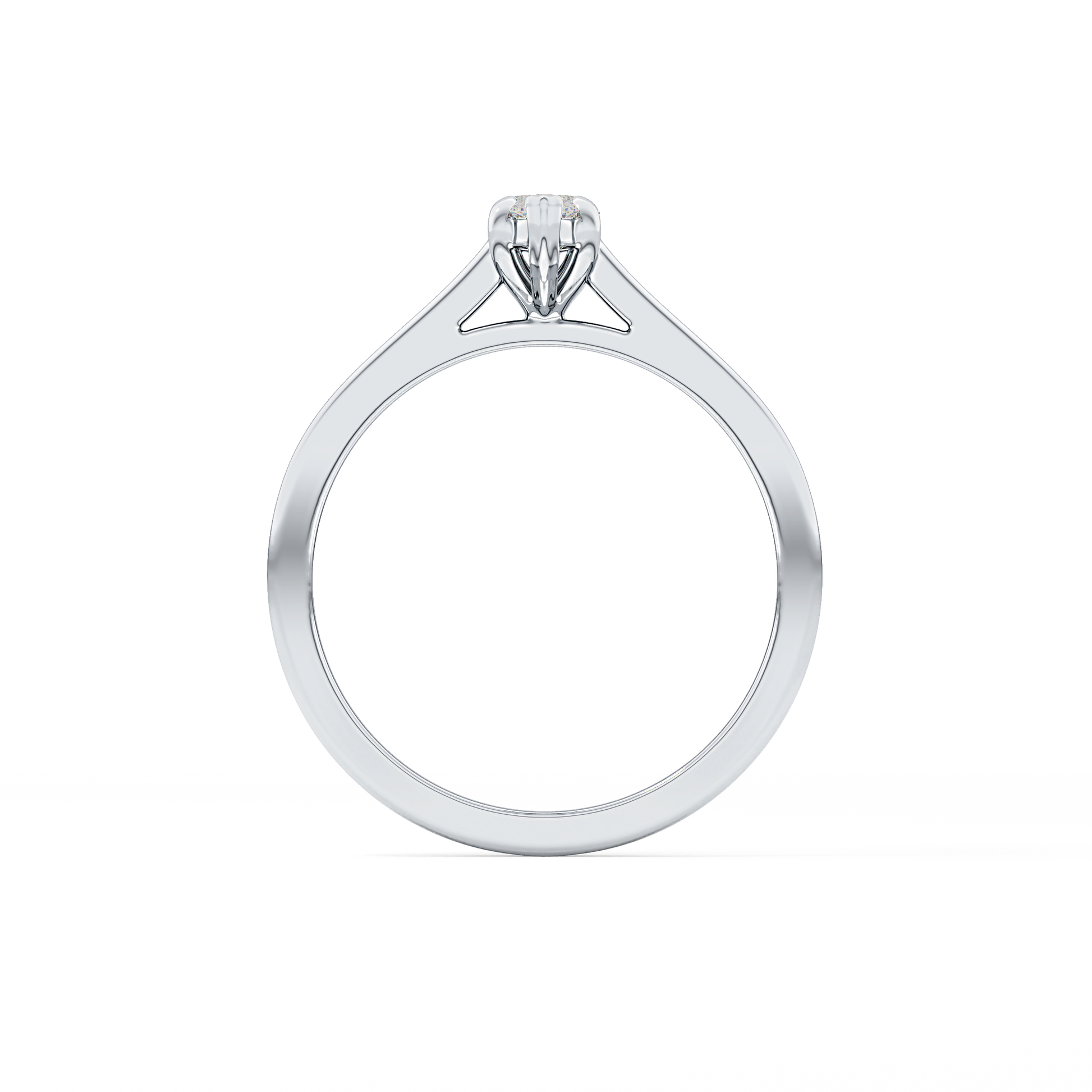 Marquise Solitaire Lab Grown Diamond Engagement Ring