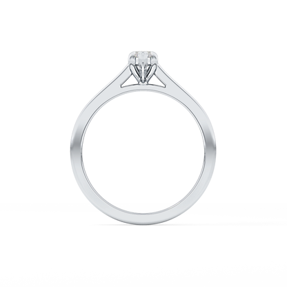 Marquise Solitaire Lab Grown Diamond Engagement Ring
