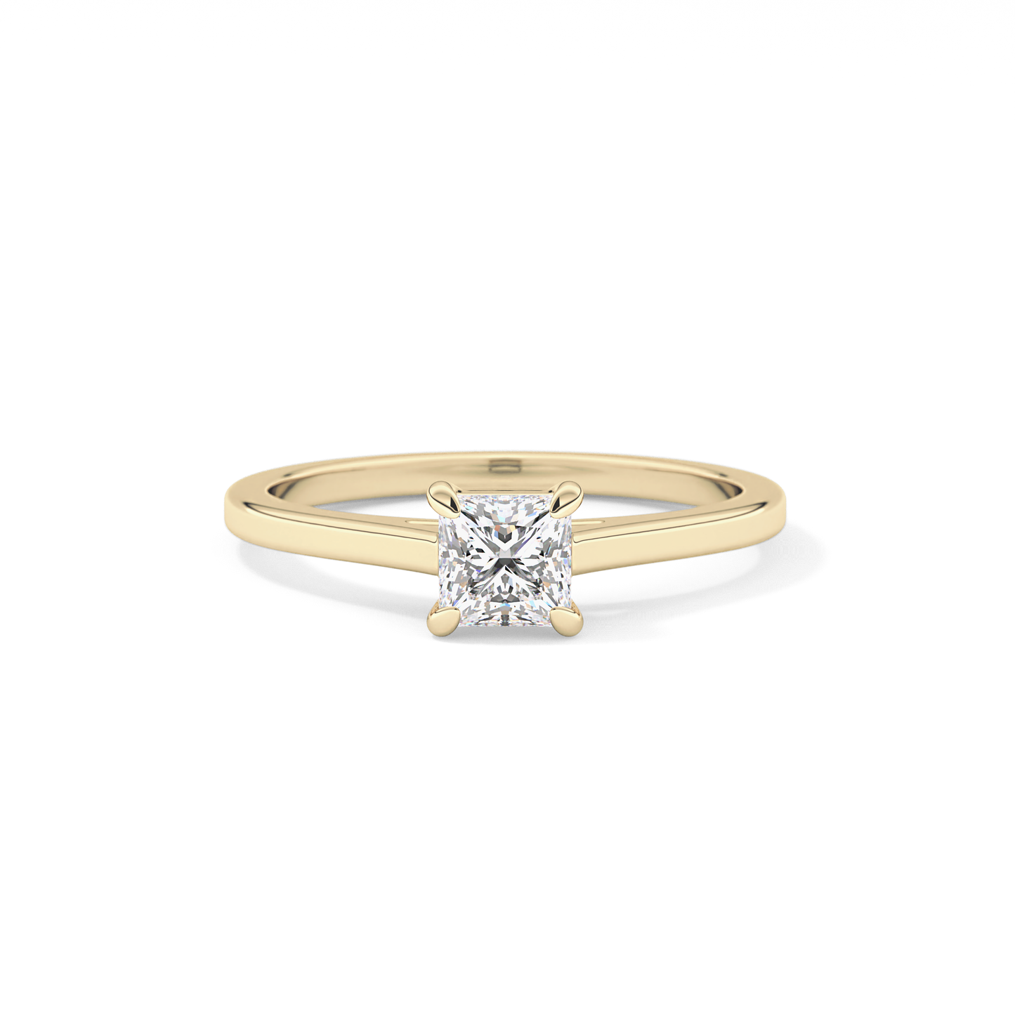 Princess Solitaire Lab Grown Diamond Engagement Ring