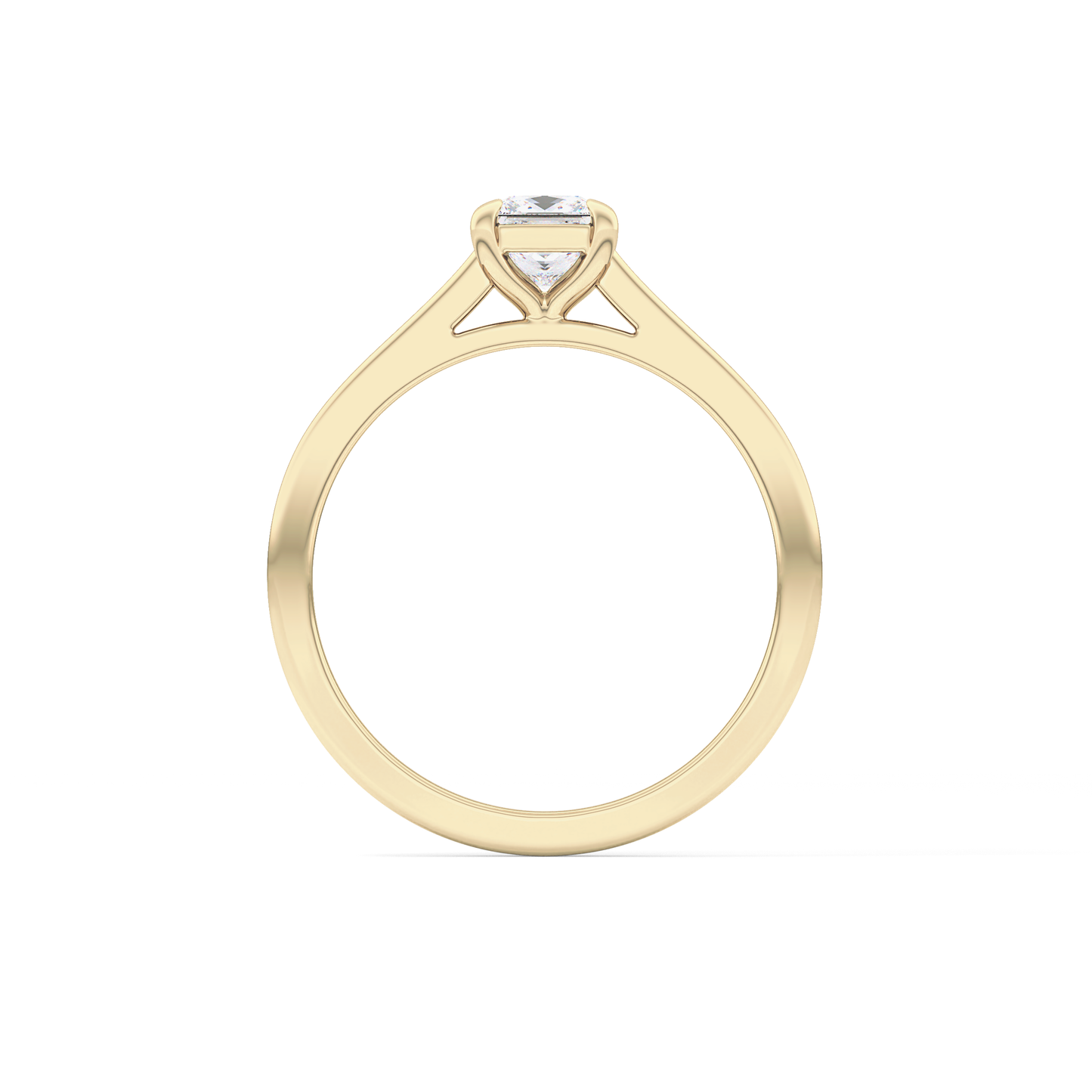 Princess Solitaire Lab Grown Diamond Engagement Ring