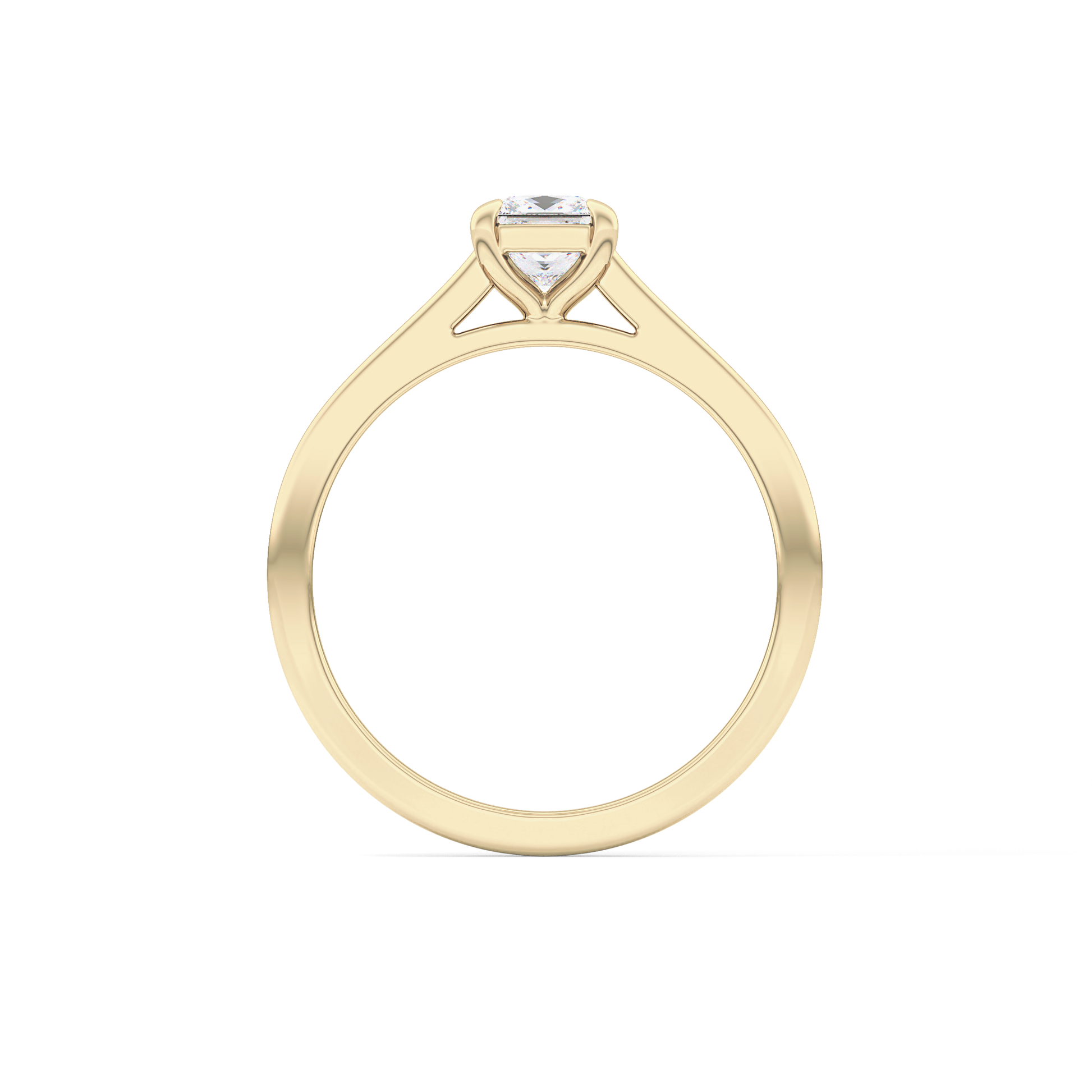 Princess Solitaire Lab Grown Diamond Engagement Ring