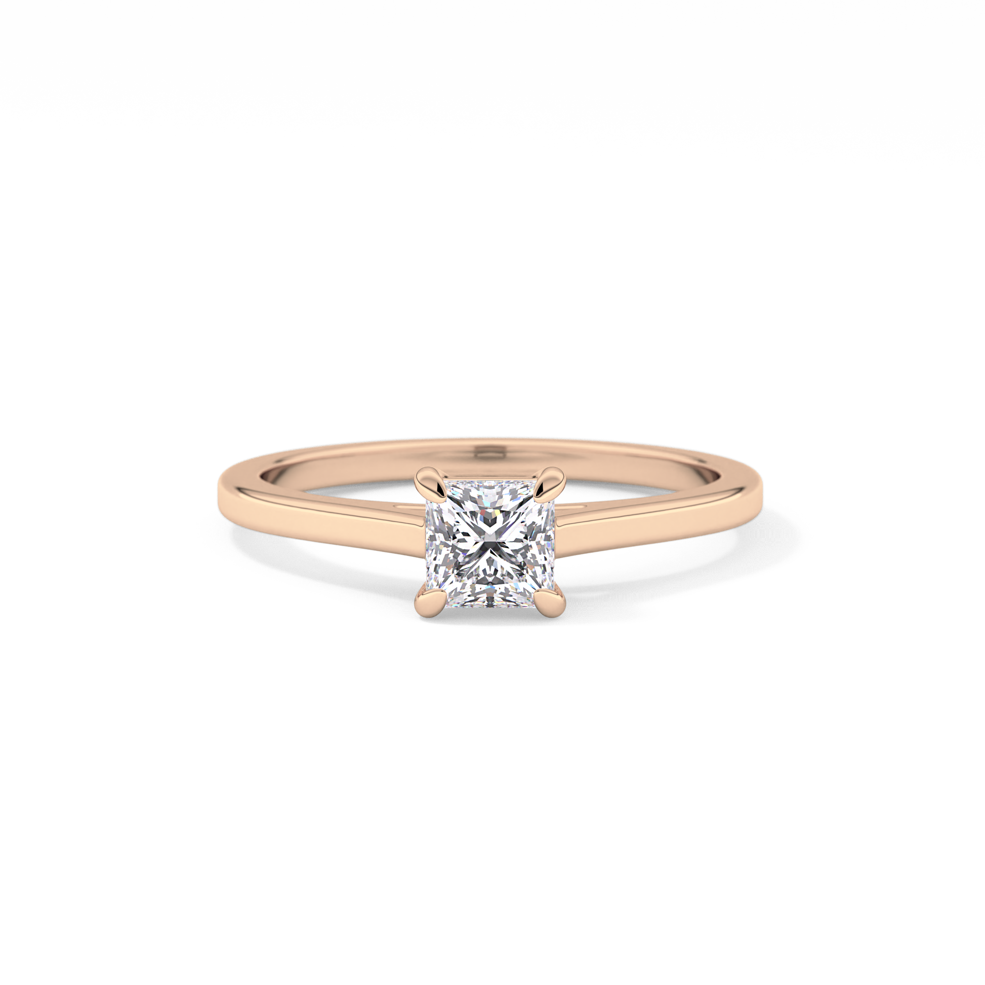 Princess Solitaire Lab Grown Diamond Engagement Ring