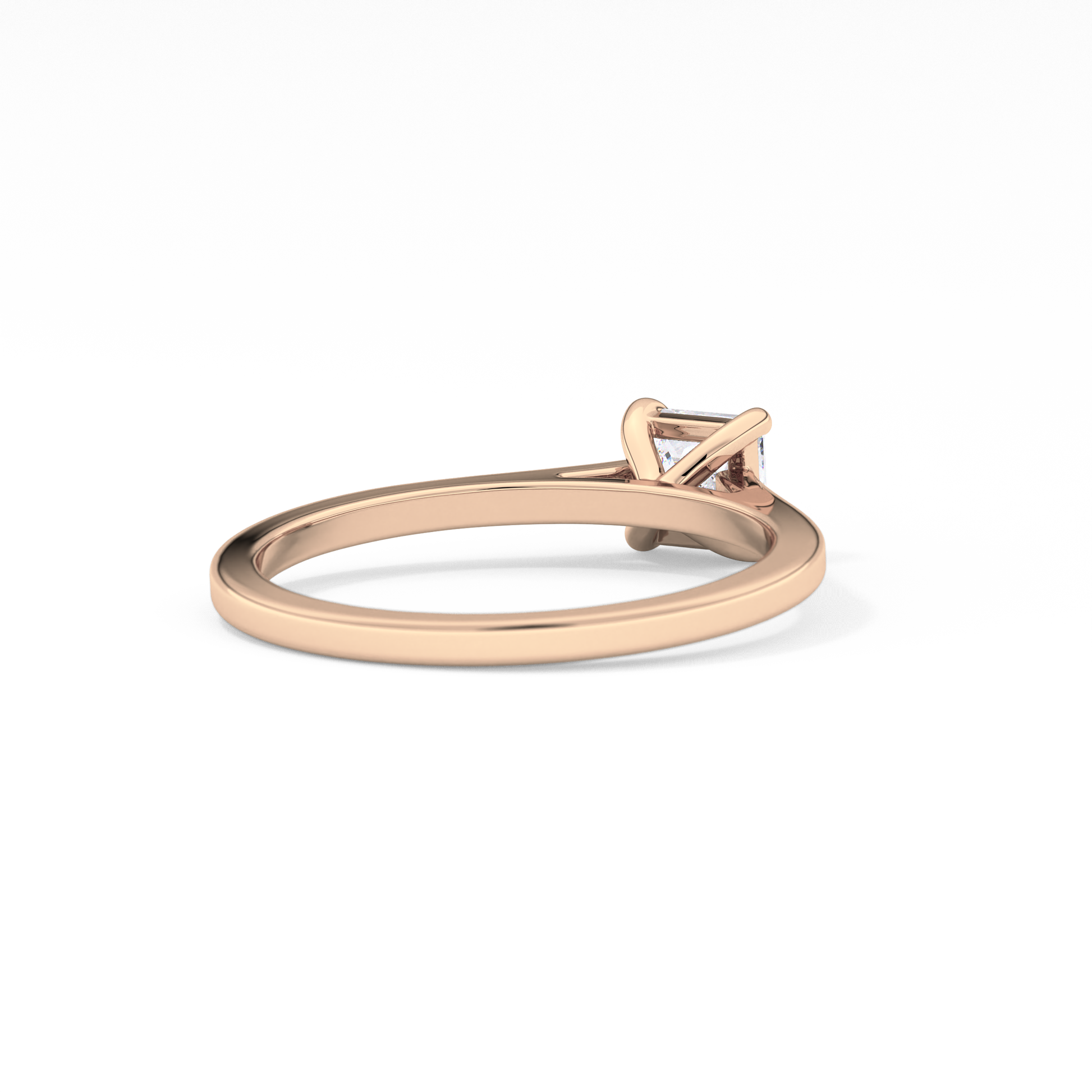 Princess Solitaire Lab Grown Diamond Engagement Ring