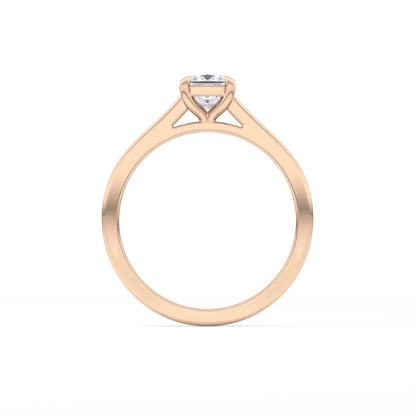 Princess Solitaire Lab Grown Diamond Engagement Ring