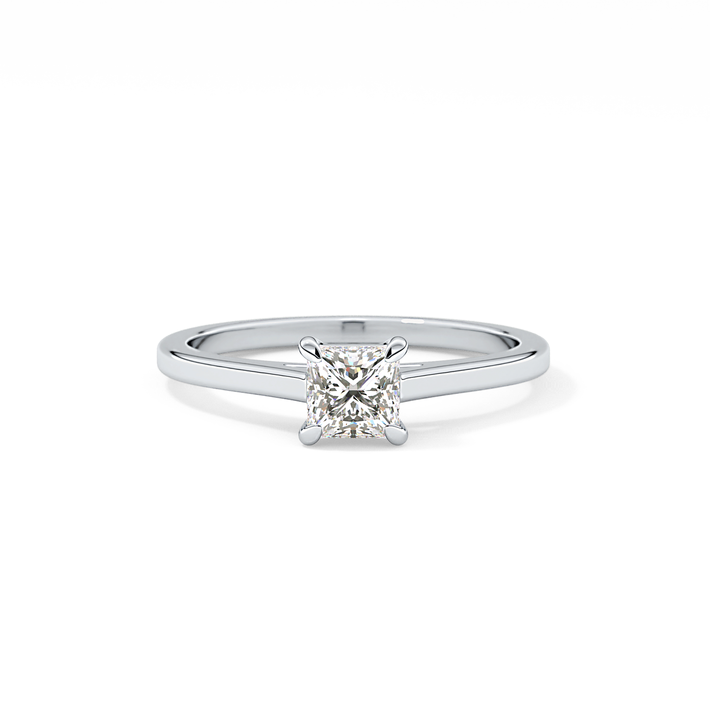 Princess Solitaire Lab Grown Diamond Engagement Ring