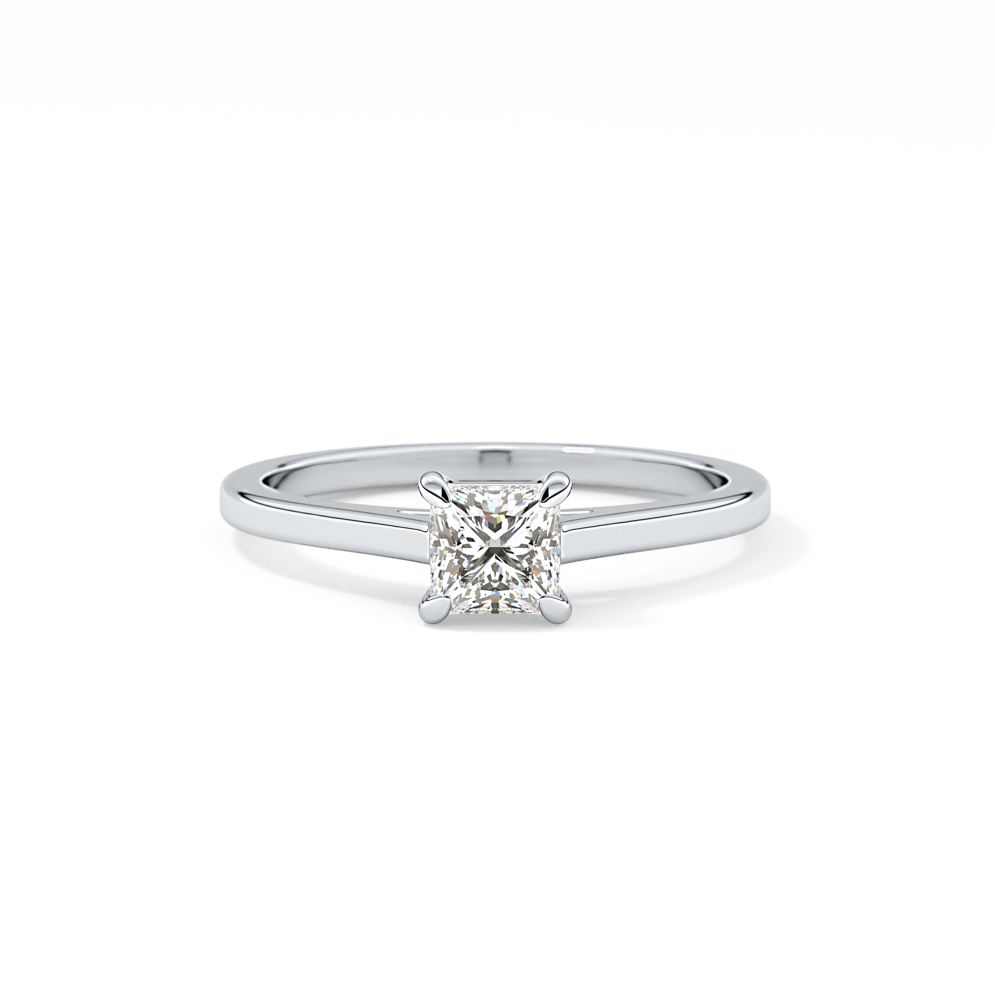 Princess Solitaire Lab Grown Diamond Engagement Ring