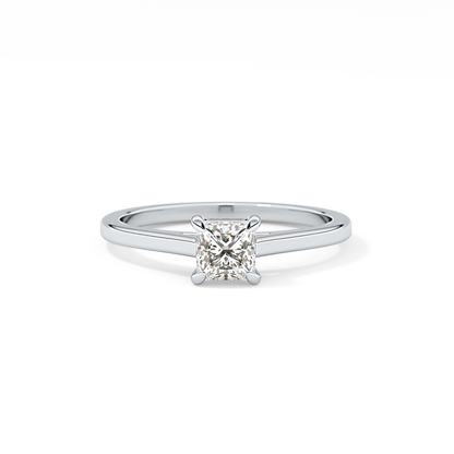 Princess Solitaire Lab Grown Diamond Engagement Ring