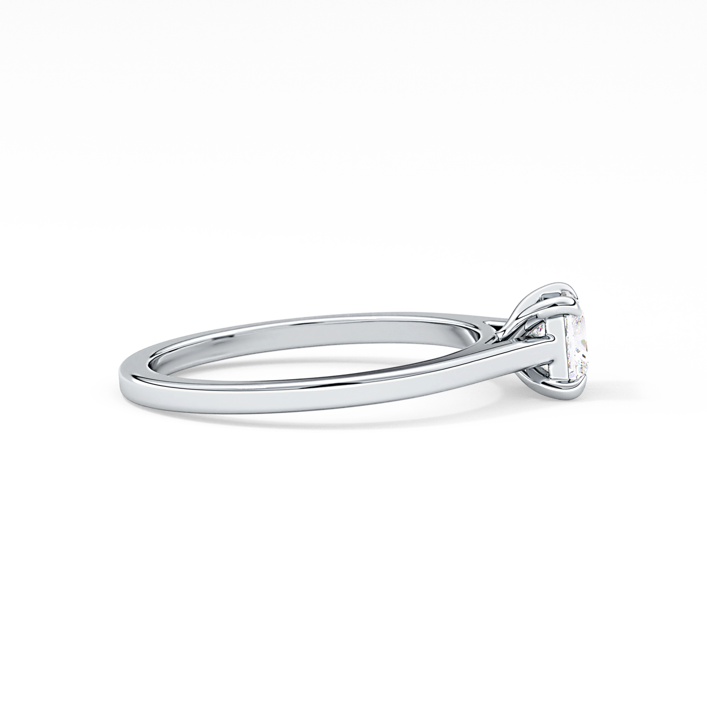 Princess Solitaire Lab Grown Diamond Engagement Ring