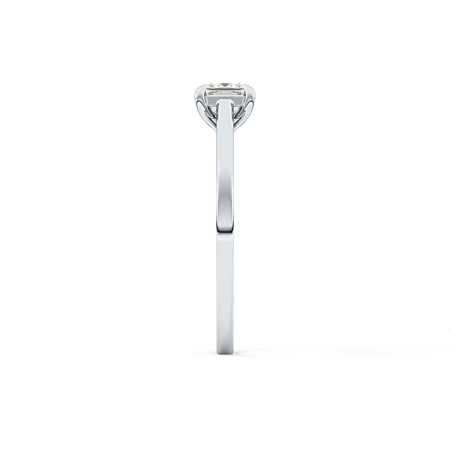 Princess Solitaire Lab Grown Diamond Engagement Ring