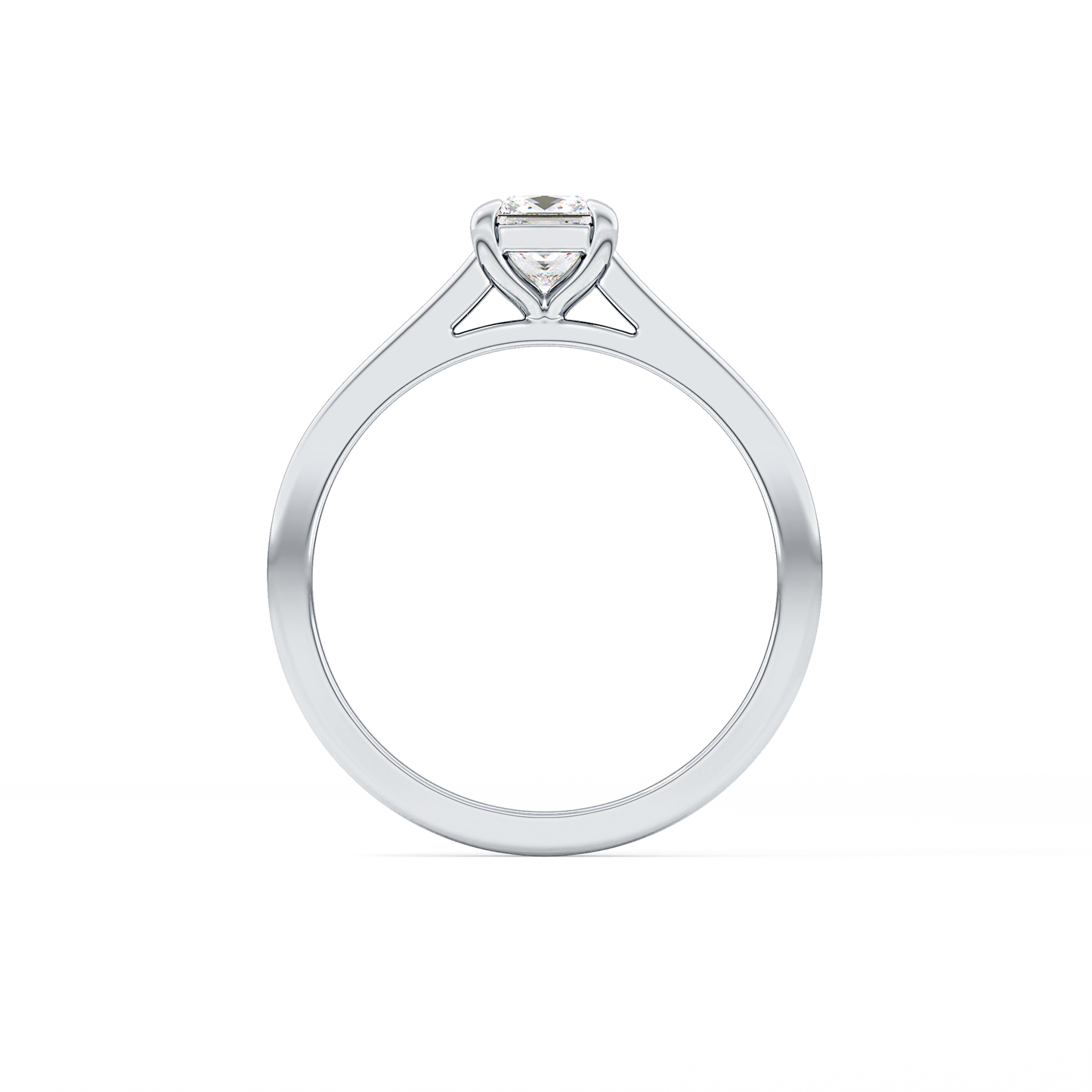 Princess Solitaire Lab Grown Diamond Engagement Ring