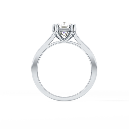Cushion Solitaire Lab Grown Diamond Engagement Ring