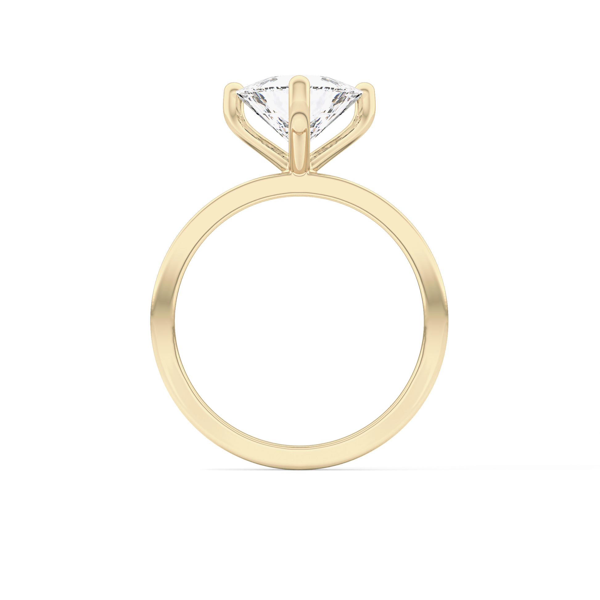 Trillion Solitaire Lab Grown Diamond Engagement Ring