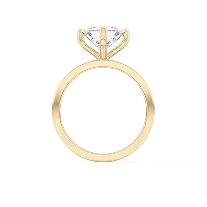 Trillion Solitaire Lab Grown Diamond Engagement Ring