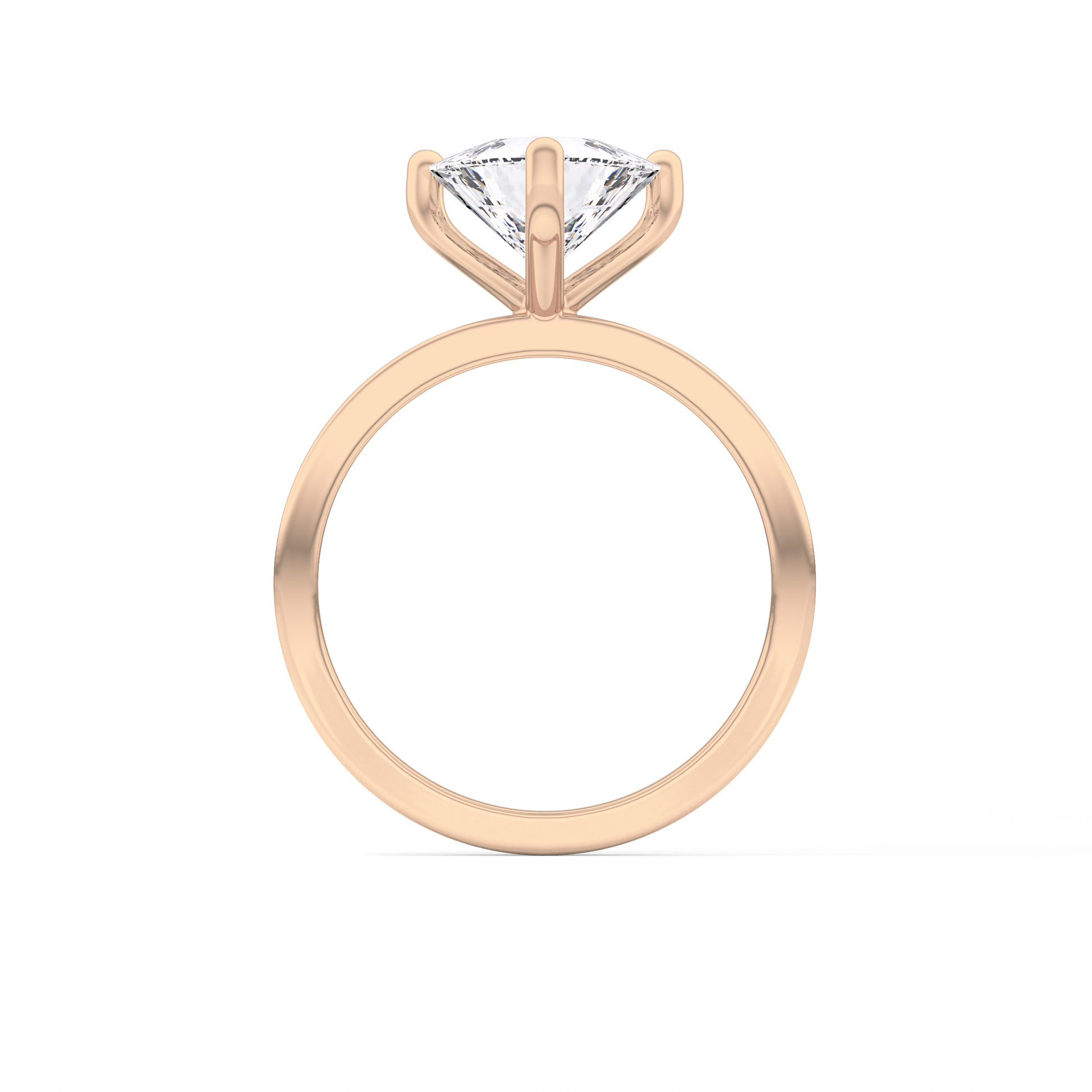 Trillion Solitaire Lab Grown Diamond Engagement Ring