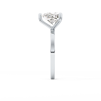 Trillion Solitaire Lab Grown Diamond Engagement Ring