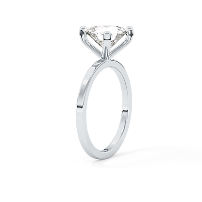 Trillion Solitaire Lab Grown Diamond Engagement Ring
