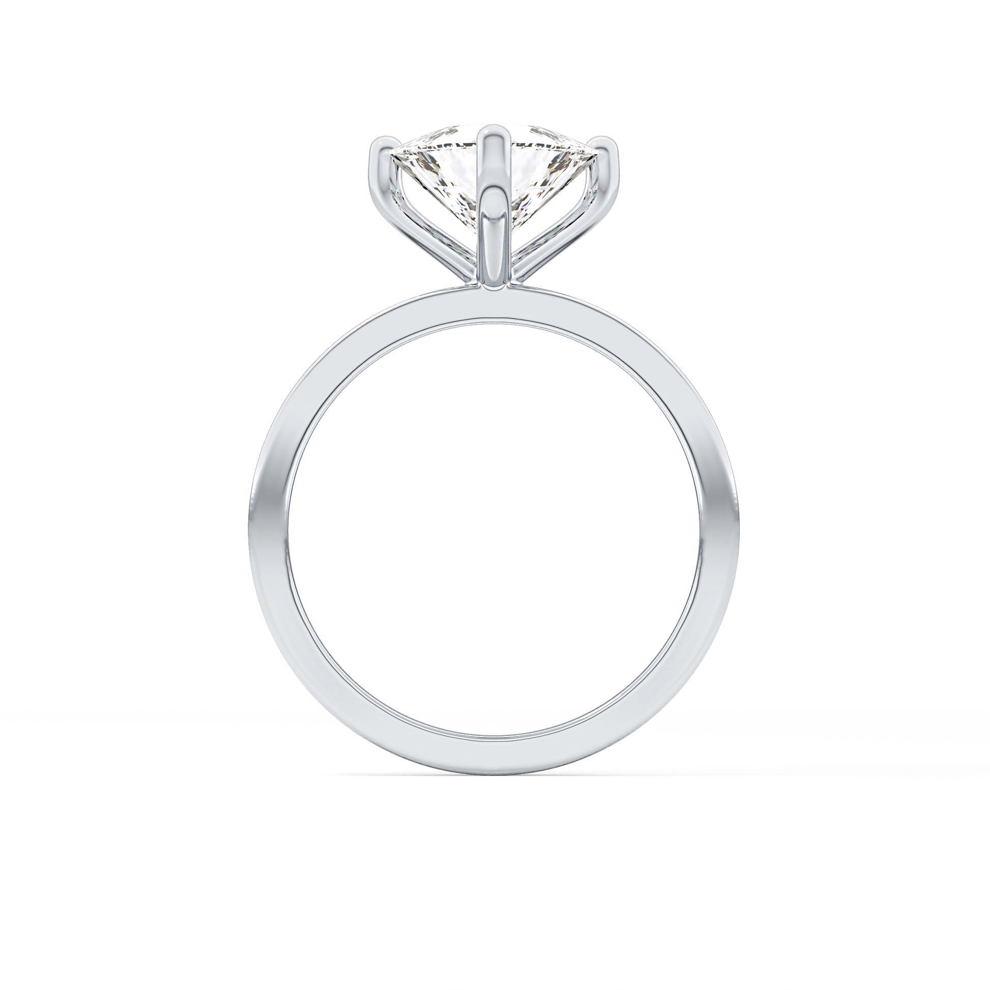 Trillion Solitaire Lab Grown Diamond Engagement Ring