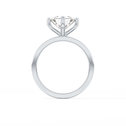 Trillion Solitaire Lab Grown Diamond Engagement Ring
