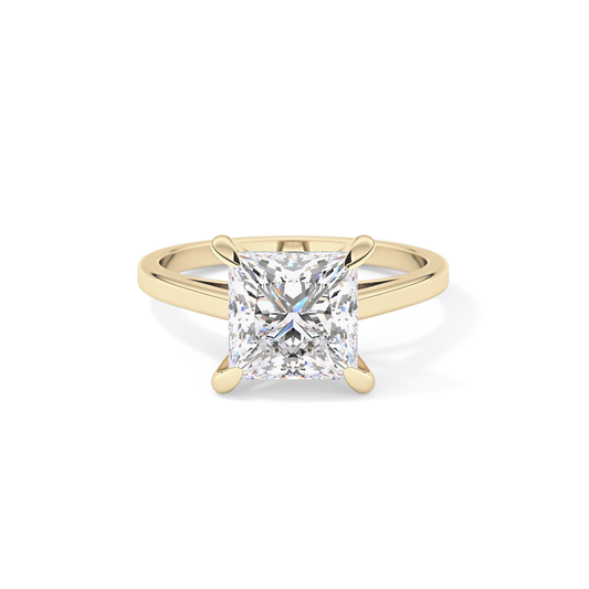 Princess Solitaire Lab Grown Diamond Engagement Ring